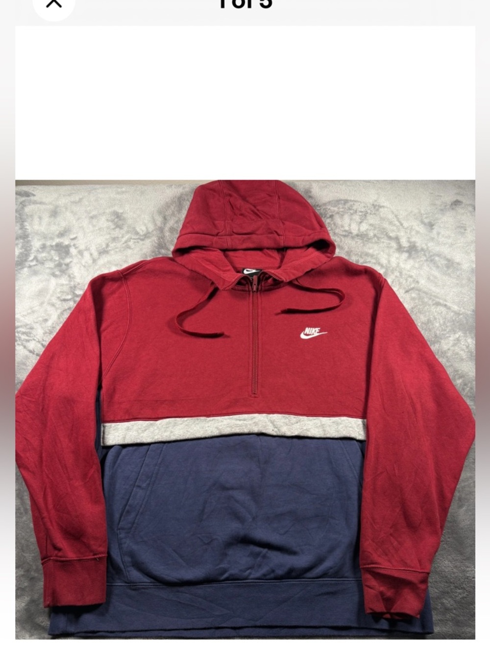 Nike Sportswear Vintage Half Zip Hoodie - Picture 7 of 12